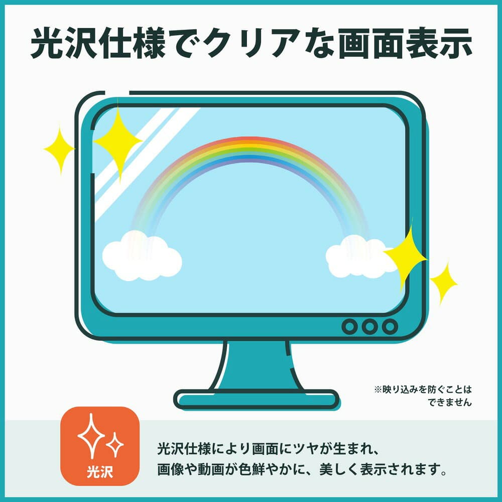 【お買い物マラソンポイント2倍】 Xiaomi A27Qi 2026 モニター ブルーライトカット 保護フィルム 光沢 高透明 指紋防止 傷防止 thumbnail 2
