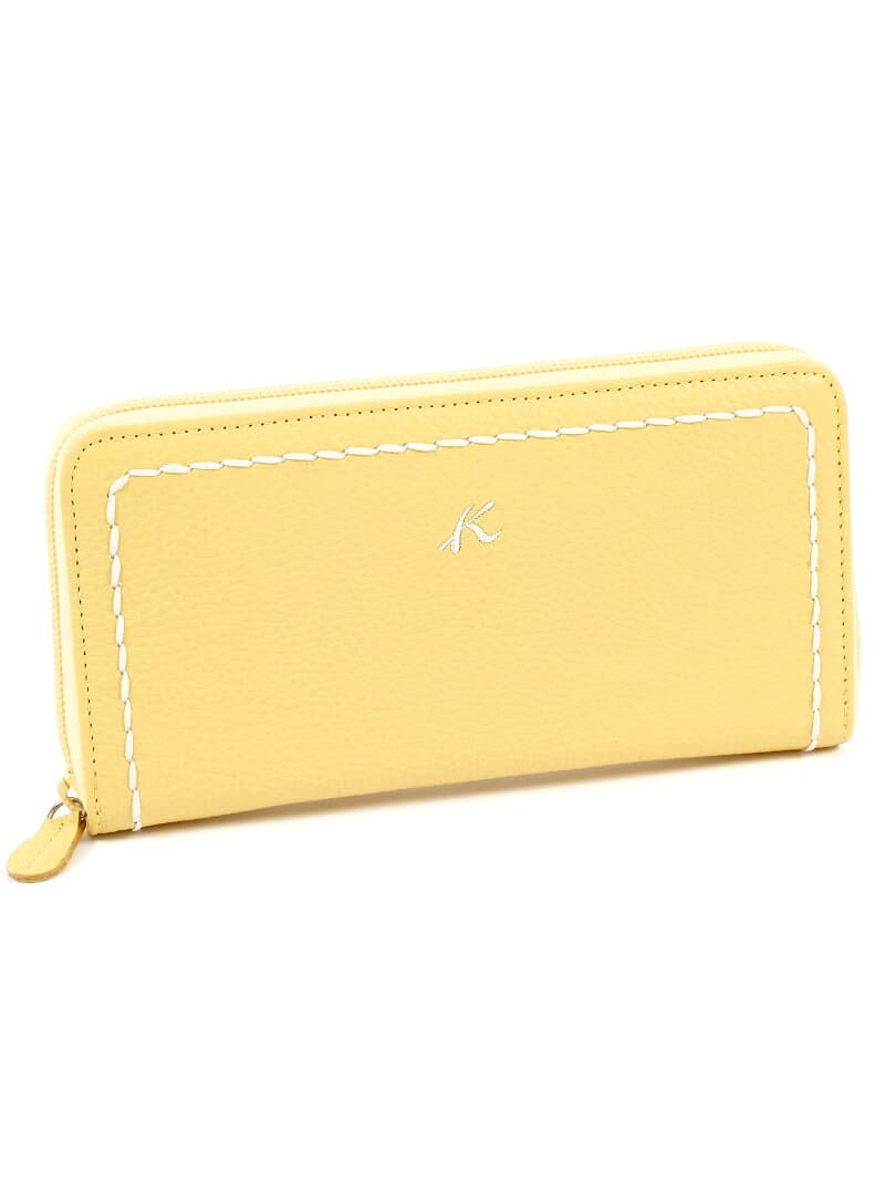 (W)長財布 YH0208 Kitamura キタムラ 財布・ポーチ・ケース 財布 イエロー ブルー ベージュ ネイビー【送料無料】[Rakuten Fashion] thumbnail 2