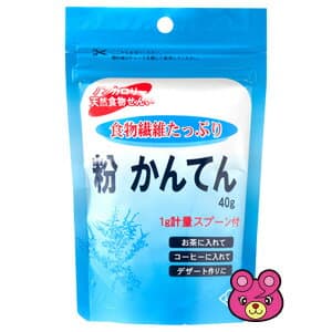 【全国送料無料】【メール便】 朝日 粉寒天 40g×6袋セット かんてん ［郵便受けへの投函です］
