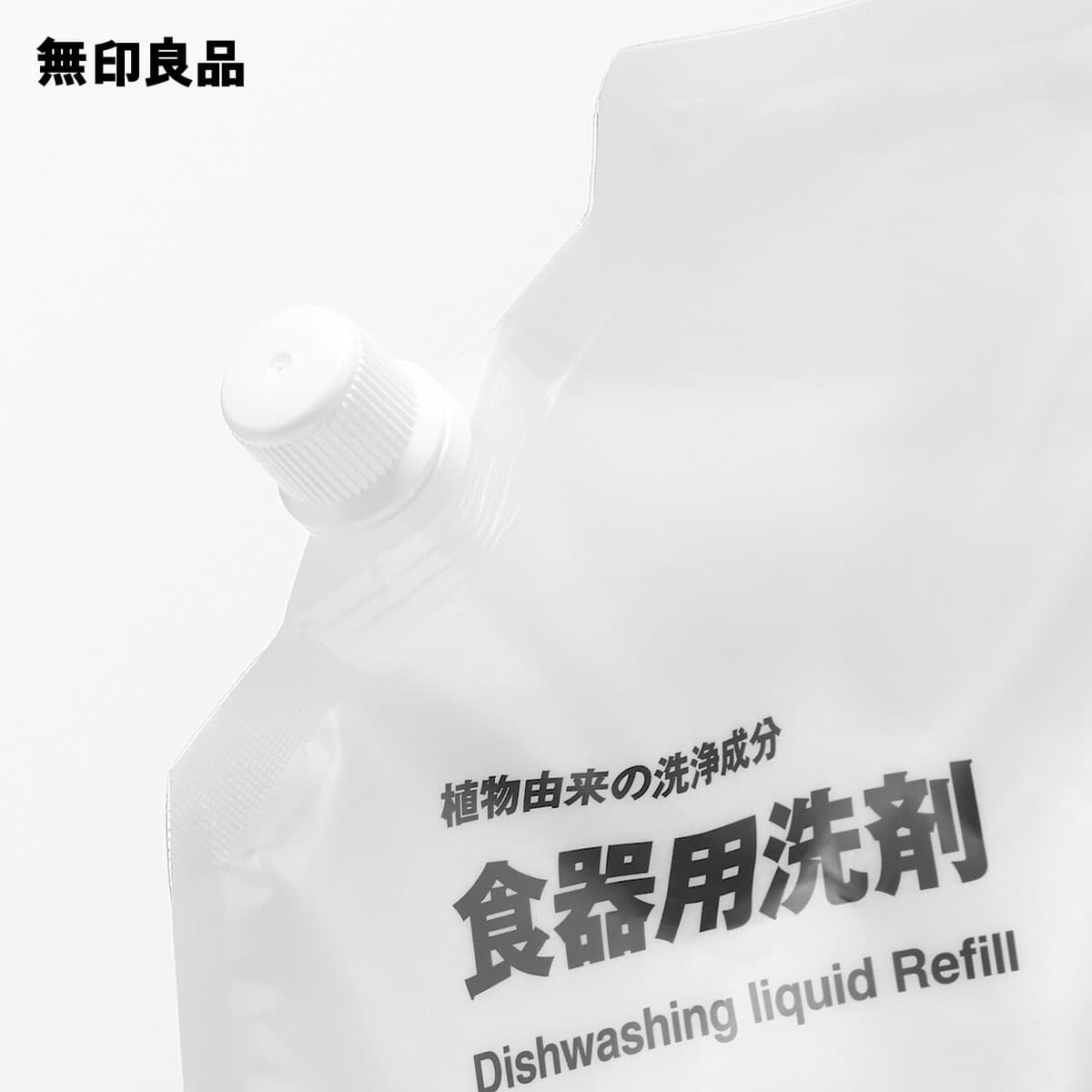 植物由来の洗浄成分　食器用洗剤　詰替え用・1050ml【無印良品 公式】 thumbnail 3