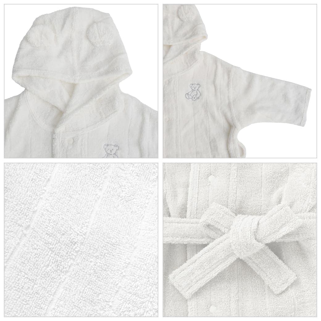 ジェラートピケ ベビー gelato pique baby タオルバスローブ PBCT229117 PBCT999067 (ギフトBOXは別売) 出産祝い 贈り物 ギフト ジェラピケ 子供 赤ちゃん プレゼント thumbnail 3