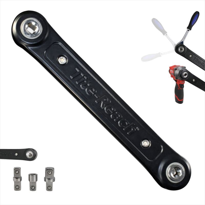 Tite-Reach タイトリーチ TR38V1 自動車整備に大活躍 エクステンションレンチ 3/8インチ トルク性能225