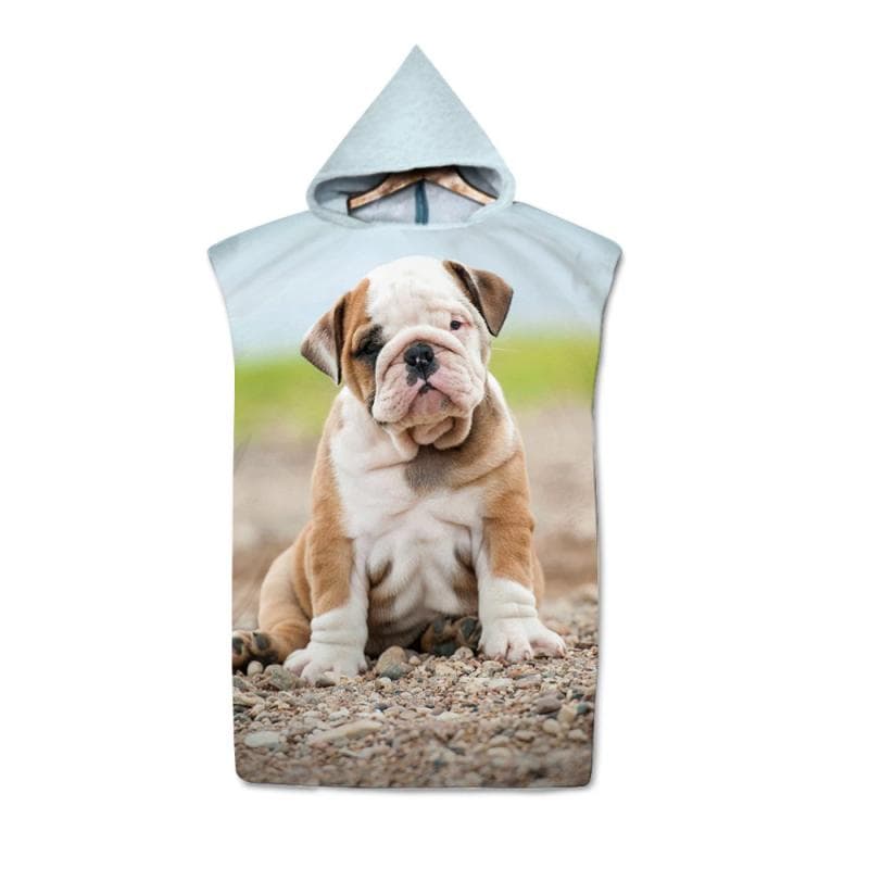 着替えポンチョ UVカット 日よけ 速乾 吸水 ビーチ 海水浴 プール スイム フード付き バスローブ 更衣タオル 大判 超細繊維 両面フリース ジャガード織り 動物シリーズ