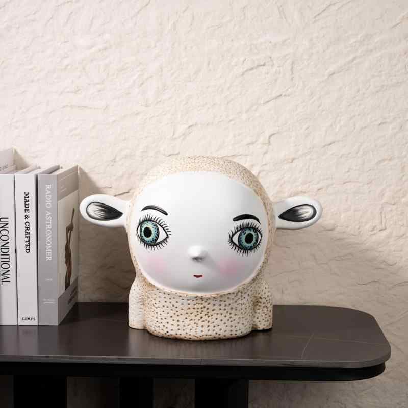 置物 モダン シンプル かわいい 抽象画風 動物 彫刻 樹脂工芸品 合成樹脂製 インテリア オブジェ リビング 書斎 本棚 デスク 玄関 おしゃれ ギフト プレゼント