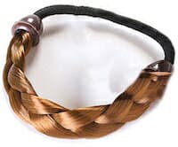 DCMR Jewelry ジュエリー ブラウン ウィッグ ヘアバンド 三つ 編み 風 髪留め ヘアバンド アクセサリー