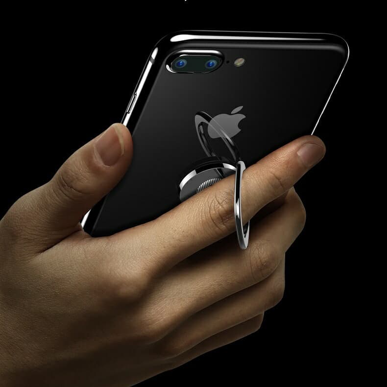 バンカーリング スマホリング ホールドリング 薄型 おしゃれ 360度回転 バッグ iPhone Android 全機種対応 落下防止 スマホスタンド Xperia Galaxy thumbnail 3