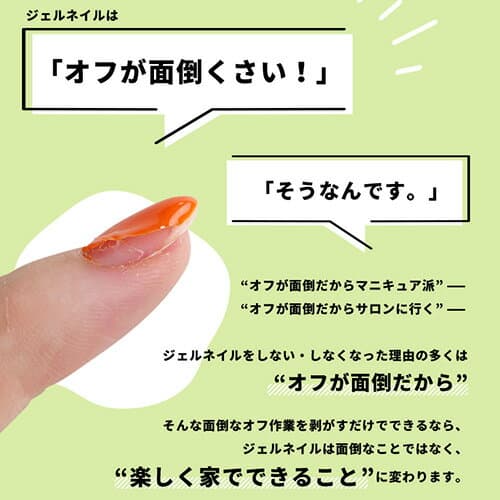 【全品半額coupon事前配布中】ピールオフ ベースジェル “ペロリン” ベースに塗ってジェルネイルをするだけで剥がせる！ オフ | ジェルネイル ベース はがせる クリアジェル ネイル ベースジェル ジェル クリア ネイルジェル ぺろりん 剥がし 推し活 ネイル工房 thumbnail 2