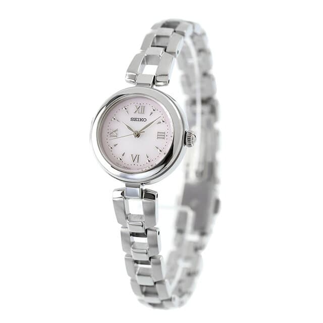 ＼2000円OFFクーポン／ セイコーセレクション Sシリーズ ブレスレット ソーラー 腕時計 シンプル ブランド レディース SEIKO SELECTION SWFA209 アナログ ベビーピンク おしゃれ 防水 軽い 華奢 かわいい プレゼント 女性 実用的 学生 受験生 受験用 試験用 受験対応 thumbnail 3