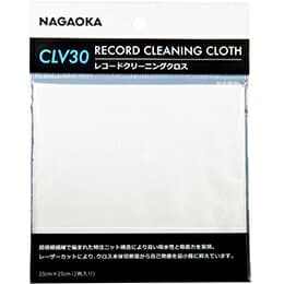 ☆NAGAOKA レコード用クリーニングクロス CLV30