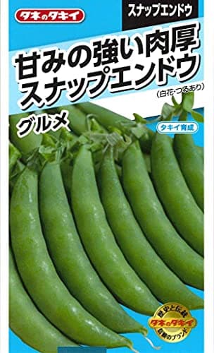 タキイ種苗 甘みの強い肉厚スナップえんどう グルメ