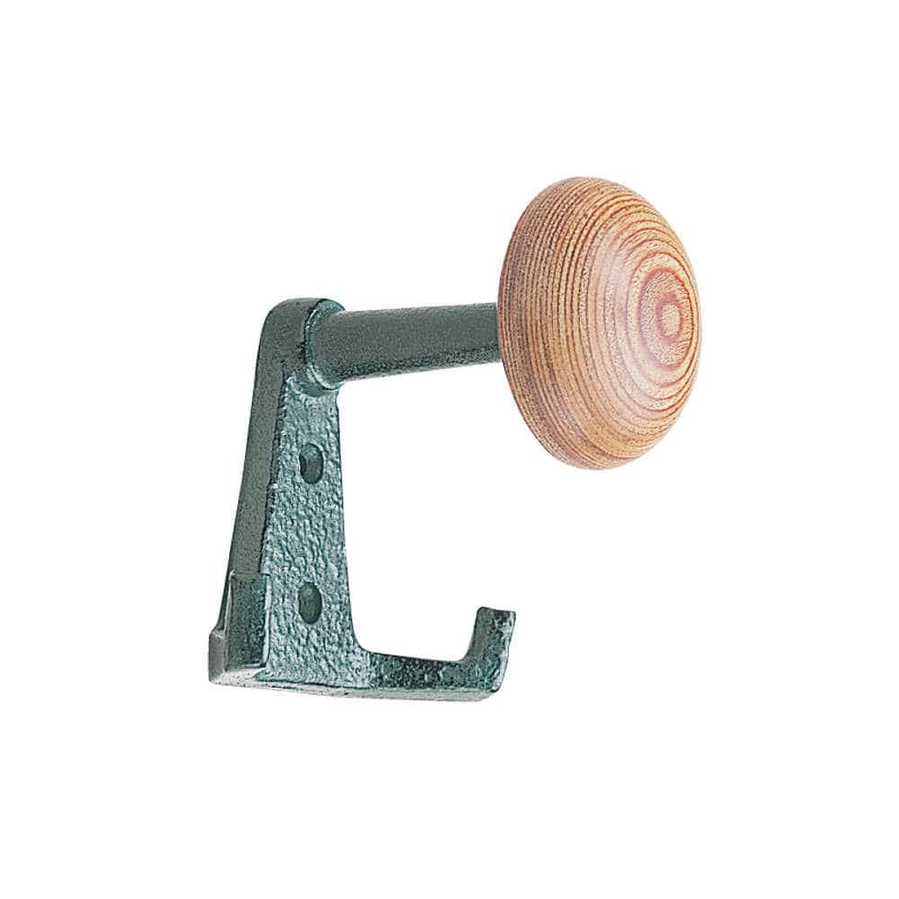 スガツネ　スチールウッド 帽子掛け コート掛けフック SW-B-75　お気に入りの帽子を定位置に♪ スガツネ工業/LAMP フック金具　おしゃれ　アンティーク調