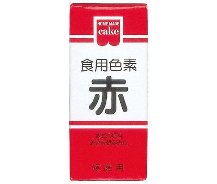 共立食品 食用色素 赤 5.5g×10箱入×(2ケース)｜ 送料無料 菓子材料 製菓材料 食用色素 着色料 レッド