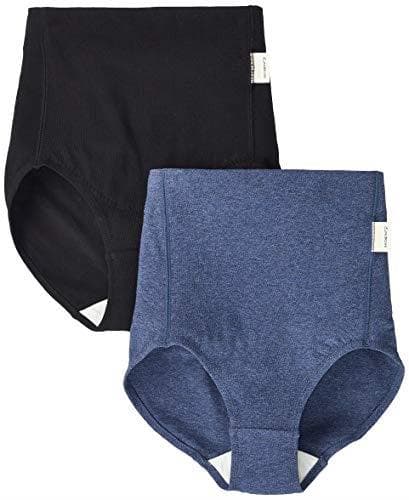 犬印本舗 産後ママのひっこめショーツ(2枚組) M ブラック+ネイビー SH2481