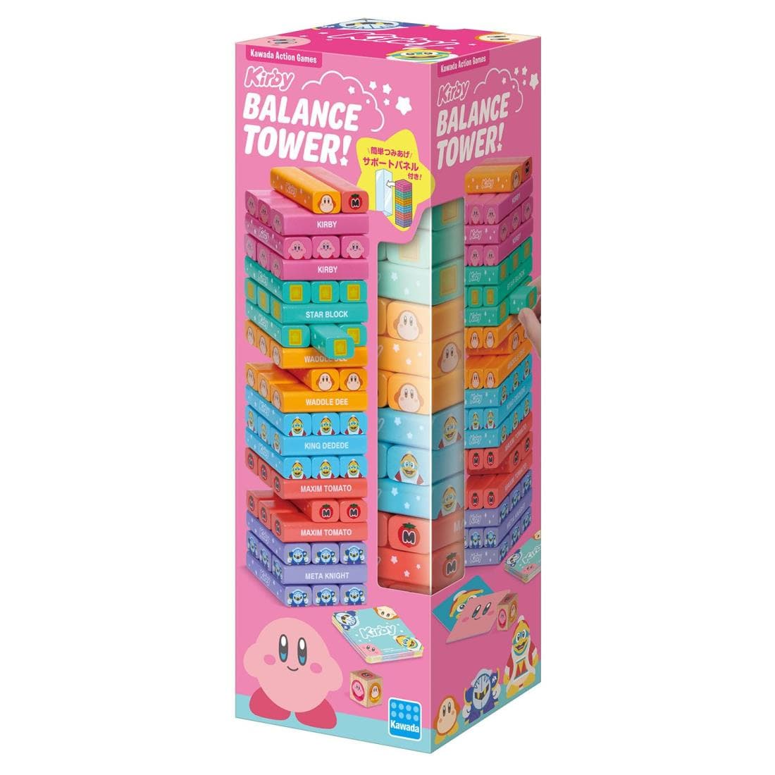 カワダ(Kawada) バランスタワー 星のカービィ 6才以上 バランスゲーム KG-040