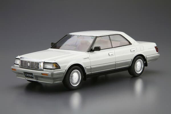 アオシマ 1/24 ザ・モデルカー No.087 トヨタ UZS131 クラウン ロイヤルサルーンG '89 プラモデル