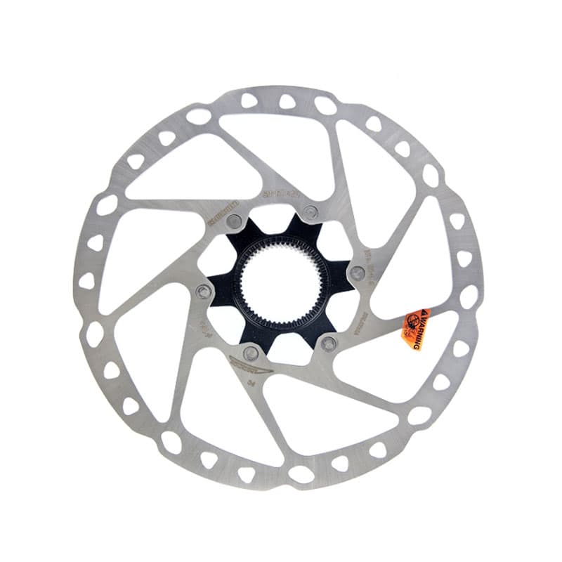 SHIMANO ディスクブレーキ ローター SM-RT64 センターロック 180mm ブラックロックリング付 (内スプライン) シマノ