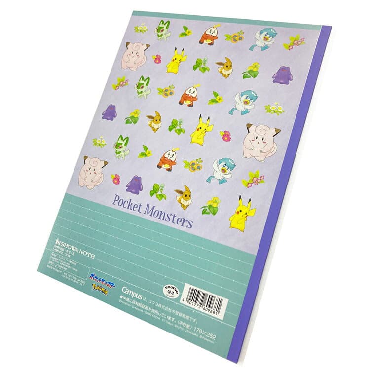 ショウワノート キャンパスノート ポケモン ワンシーン A罫 2冊セット thumbnail 3