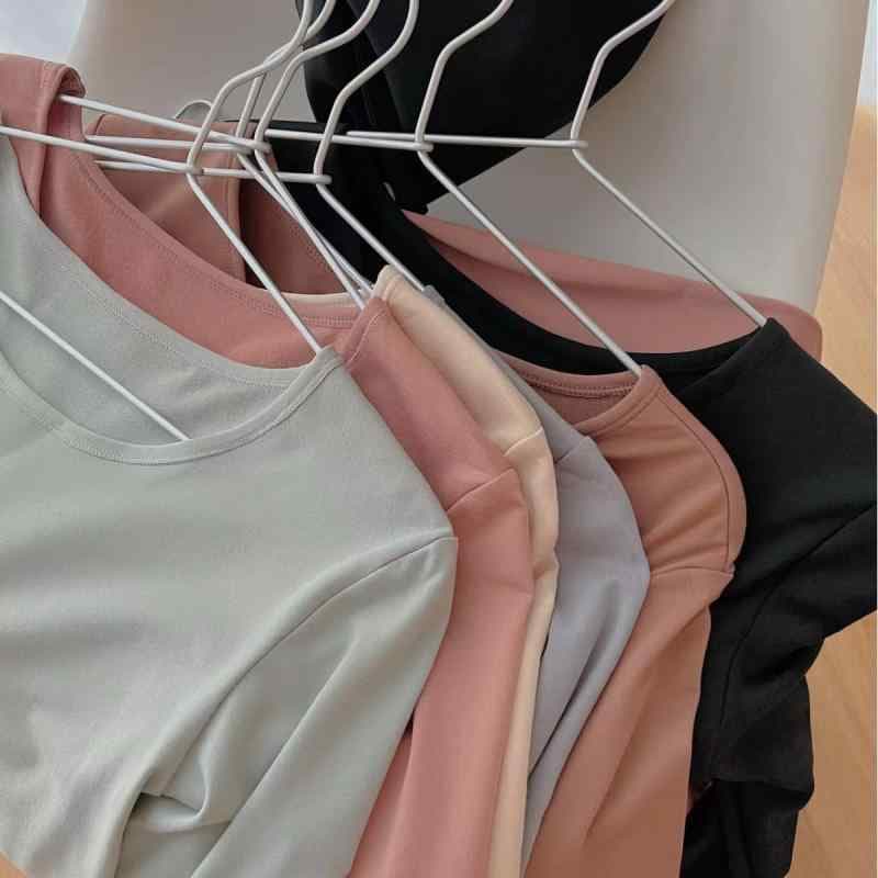 インナー レディース あったかインナー 長袖 上下セット 暖かインナー 保温 肌着 ポリエステル 裏起毛 無地 ラウンドネック 厚手 黒 緑 茶色 ピンク 灰色