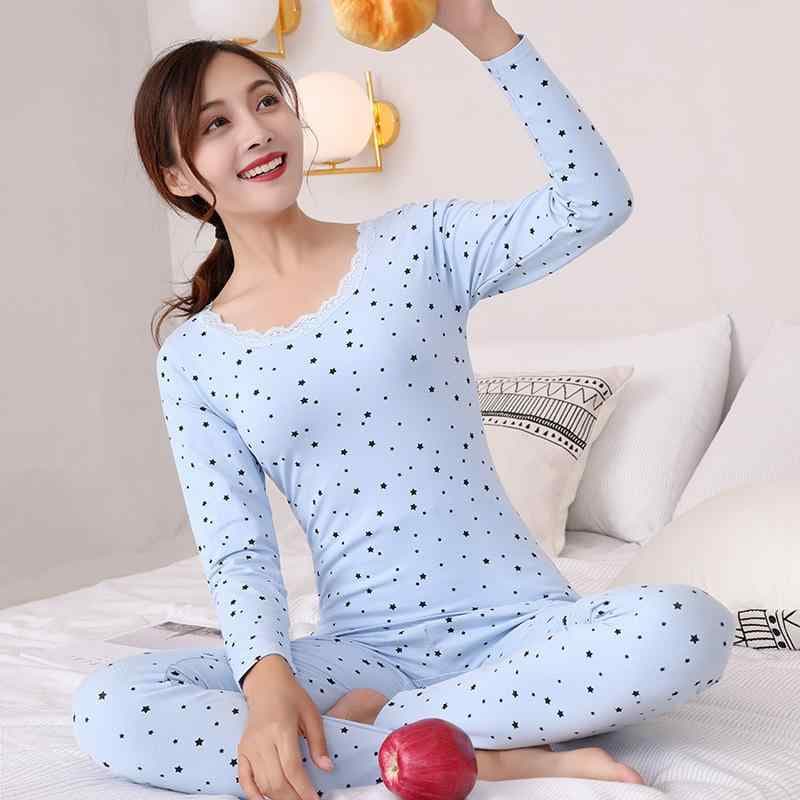 肌着 レディース ストレッチコットン 保温インナー 上下セット 学生 通気性 ラウンドネック カットソー 綿95% ホワイト ココナッツツリー ホワイト キャット ホワイト ストロベリー ライトブルー 星柄 ブルー 星柄 パープル 星柄 ピンク ストロベ