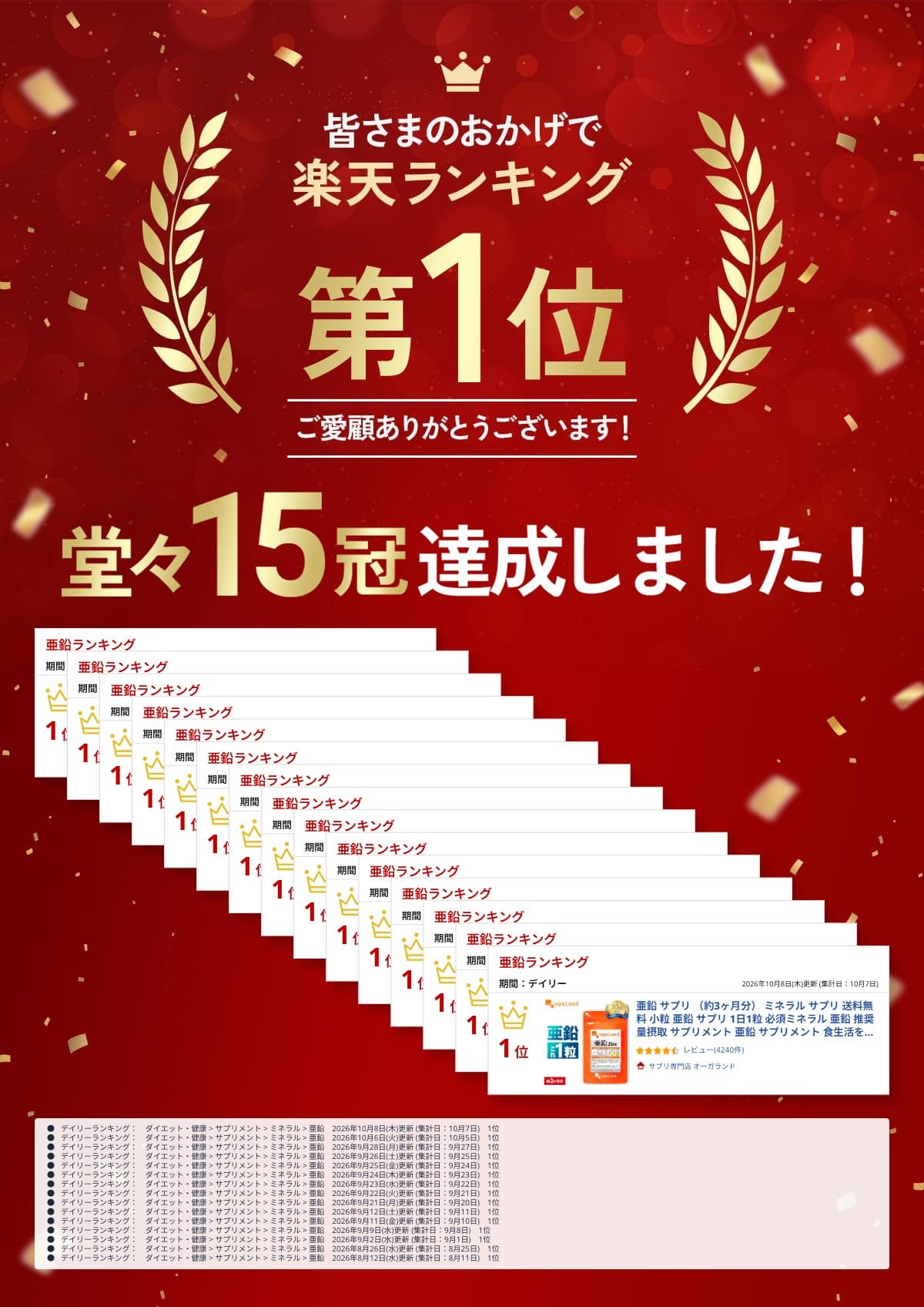 亜鉛 サプリ （約3ヶ月分） ミネラル サプリ 送料無料 小粒 亜鉛 サプリ 1日1粒 必須ミネラル 亜鉛 推奨量摂取 サプリメント 亜鉛 サプリメント 食生活をサポート 栄養補助 ポイント消化 送料無料 90日 栄養機能食品 亜鉛 銅 thumbnail 2