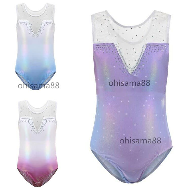 【送料無料】団体服 子供 新体操 バレエ衣装 連体服 バレエ 新体操ウエア 体操服 レオタード 発表会 ステージ キッズ服 練習 レッスン 美しい バレエ用品 人気 袖なし ダンスウエア 競技ウエア バレエレオタード 子供用 かわいい 大量注文可能