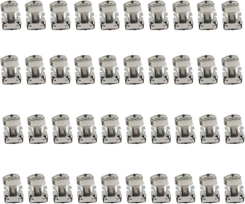 【楽天ランキング1位入賞】ケージナット m5 16 ナット40個＆ネジ40個 合計80点 サーバーラック ネットワーク