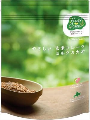 送料無料 日本食品 Feel&Green やさしい玄米フレーク ミルクカカオ 120g×24袋