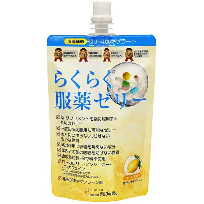 龍角散 らくらく服用ゼリー チアパック 200g 【大】