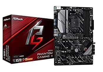 【中古】「非常に良い」ASRock AMD Ryzen 3000シリーズ CPU(Soket AM4)対応 X570チップセット搭載 ATX マザーボード X570 Phantom Gaming 4