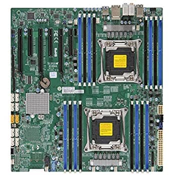【中古】「非常に良い」Supermicro x10dax-oデュアルlga2011?/ Intel c612?/ ddr4?/ sata3?& usb3?. 0?/ A & 2gbe / EATXサーバーマザーボード