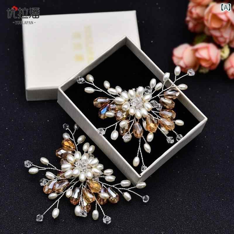 シューズ クリップ おしゃれ 装飾 小物 アクセサリー 着せ替え パンプス 靴 結婚式 パーティー 同窓会 取り外し可能 キラキラ パール