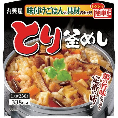 丸美屋　とり釜めし　味付けごはん付き　230g　1セット（6食）