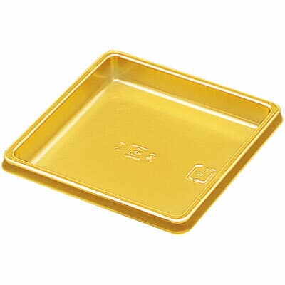 C−1トレー　正角　ゴールド(100枚）