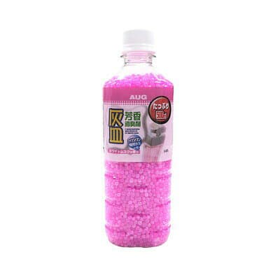[2点パック] アウグ 灰皿芳香消臭剤 ホワイトムスクの香り 500mL 芳香剤 生活雑貨 日用品 フレグランス アロマテラピー 車用 カー バイク用品 カー用品 内装用品 アクセサリー 車内用 灰皿用 ビーズタイプ