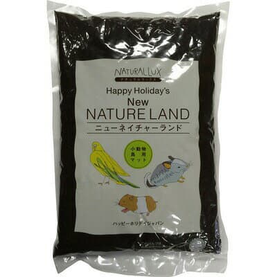 【取寄品】 ニューネイチャーランド 2L ハムスター・小動物用品 ケージ アクセサリー 飼育用品 脱臭マット バクテリアの働きで有機物質を分解