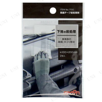 エーモン 両面テープ前処理剤 カー用品/メンテナンス用品・工具 バイク用品 修理 補修 両面テープの接着を確実にする前処理剤 接着面のごみ・ホコリ・油分を除去 thumbnail 2