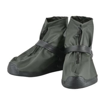 リード工業 シューズカバー オリーブグリーン RW-057B【お寄せ品、返品キャンセル不可。欠品終売時連絡あり】