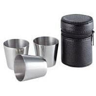 佐藤金属興業　SALUS　スキットル　バッカス　ウイスキーカップ　3P【お寄せ品、返品キャンセル不可。欠品終売時連絡あり】