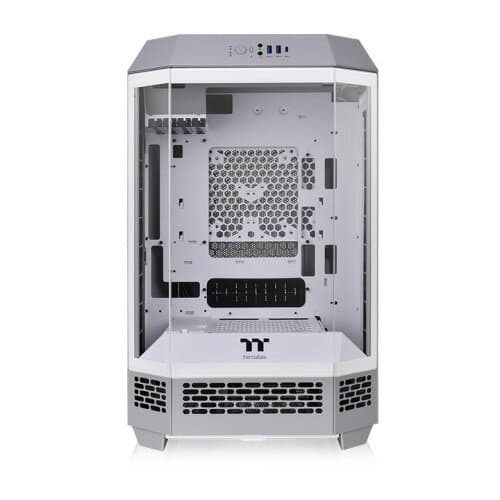 Thermaltake The Tower 300 Limestone ミニタワー型PCケース ライムストーン(シルバー)｜CA-1Y4-00SIWN-00