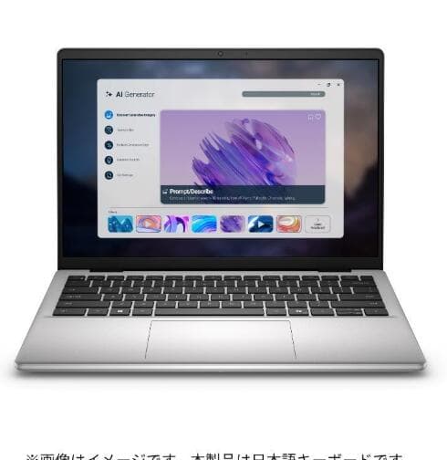 新品 DELL デル ノートパソコン Dell 14 14型 FHD+/ Ryzen 7 250 ( Core i7 同等性能)/ メモリ 16GB/ SSD 512GB/ Windows 11/ Webカメラ　シルバー thumbnail 2