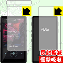 衝撃吸収【 反射低減 】保護フィルム HiBy R5 (前面・背面・天面セット) 日本製 自社製造直販