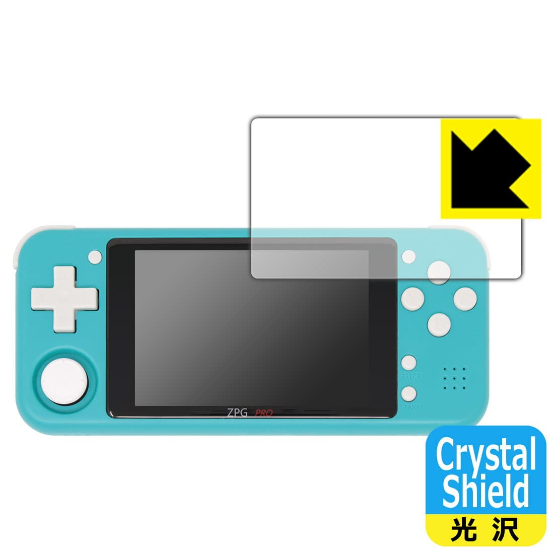 Crystal Shield ZPG PRO (Z-POCKET GAME PRO) 日本製 自社製造直販