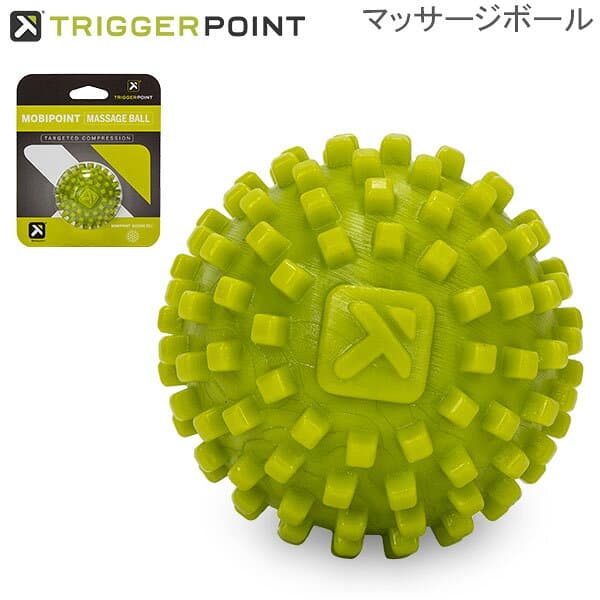 ＼店内、マラソンSALE開催中／ トリガーポイント Trigger point 筋膜 マッサージボール 筋膜リリース モビポイント 足裏 手のひら 3310 グリーン MobiPoint Massage Ball Green 足つぼ Triggerpoint