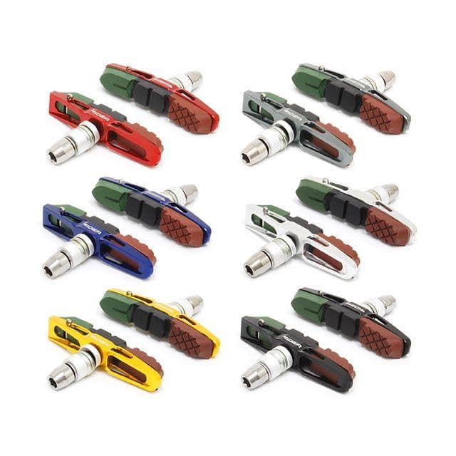 リデア（自転車） RSBSM V-Brake Shoes カラー レッド RSBSM