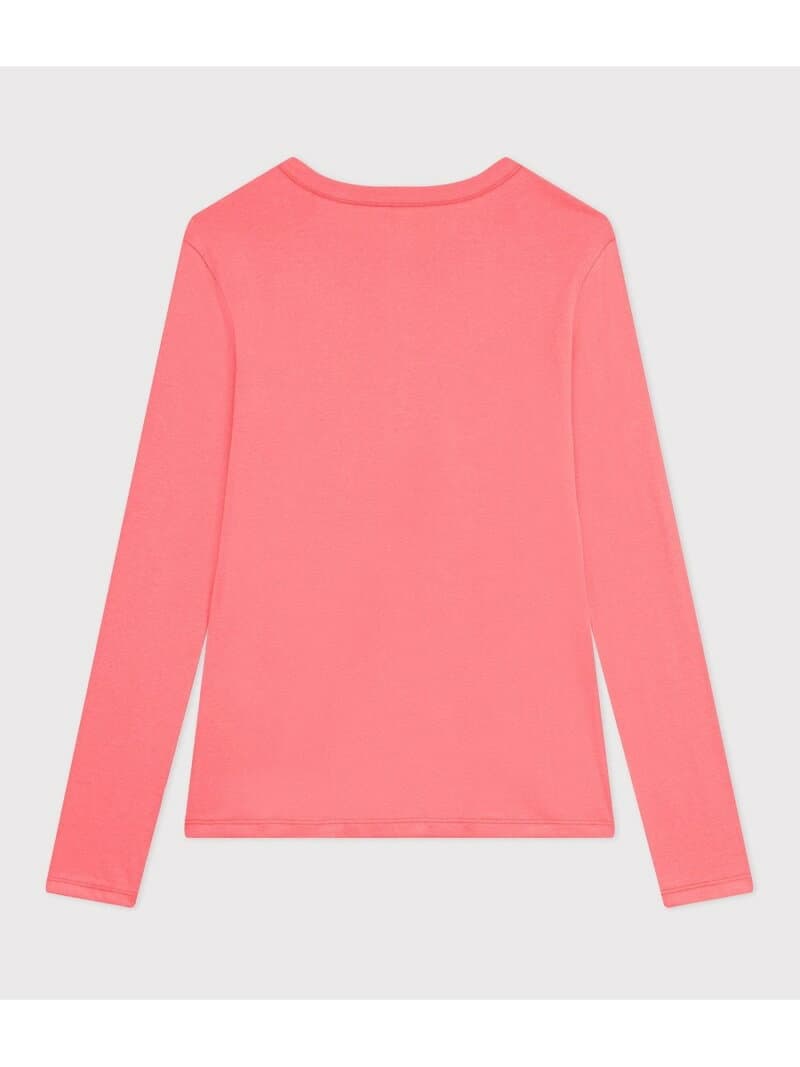【SALE／10%OFF】クルーネック長袖Tシャツ PETIT BATEAU プチバトー トップス カットソー・Tシャツ オレンジ【RBA_E】【送料無料】[Rakuten Fashion] thumbnail 3