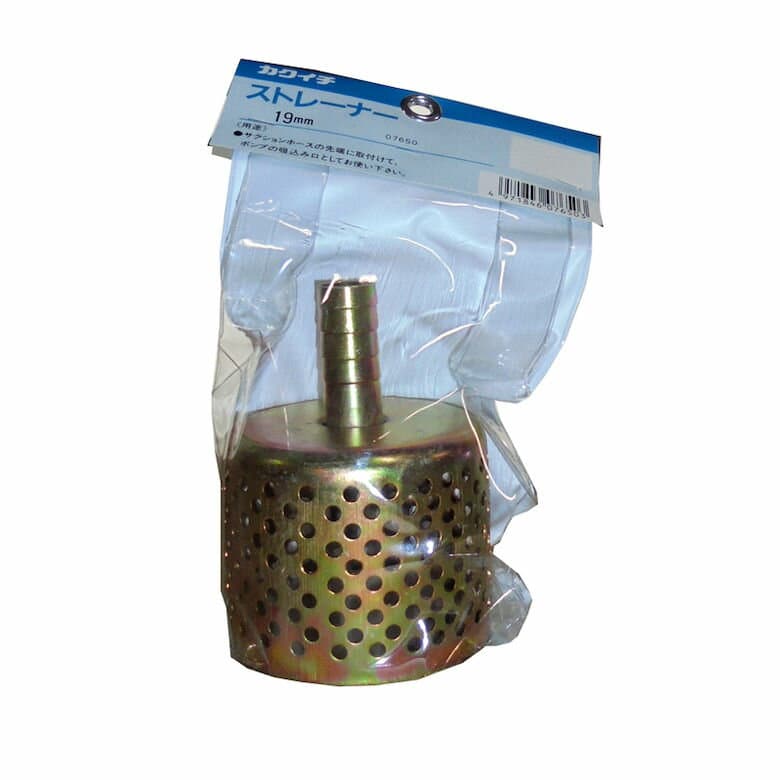 [エントリーでP+5倍] ストレーナー 19mm 給水ホース 排水ホース サクションホース カクイチ #286859