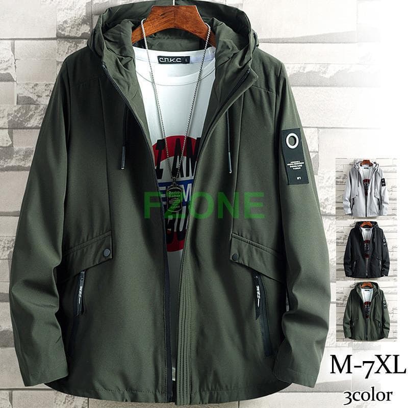 メンズ ウインドブレーカー ブルゾン フード 大きいサイズ 羽織り カジュアル 撥水 学生 登山ウェア 春秋 裏起毛