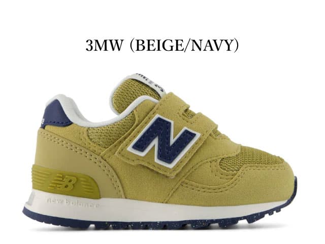 ニューバランス キッズ スニーカー 313 new balance I313 ベビー 子供靴 通学 通園 運動会 ブラック ベージュ ピンク レッド ブルー NB thumbnail 2