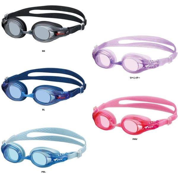 V722J PMV PMV ZURRO(ズット) ジュニア スイミングゴーグル (6〜12歳) ピンク VIEW