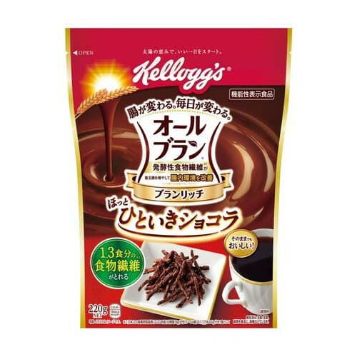 ケロッグ オールブランリッチショコラ 220g x6 メーカー直送 プレゼント ギフト